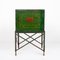 Art Deco Industrial Green Painted Cabinet from C. H. Whittingham, Image 1