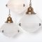 Antique Holophane Refractor Pendant Light 27