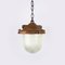 Industrial Pendants with Prismatic Glass 1