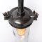 Vintage Well Glass Wall Light Fittings by Walsall Conduits LTD, Image 6