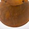 Vintage Czech Industrial Rusted Pendant Light, Image 6