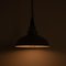Grey Enamel Factory Pendant Light with Black Fittings from Thorlux 2