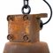Industrial Rusted Explosion Proof Pendant Light from Holophane 11
