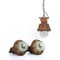 Industrial Rusted Explosion Proof Pendant Light from Holophane 12