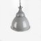 Lámpara colgante industrial grande de doble domo de Benjamin Electric, Imagen 1