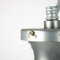 Grande Lampe à Suspension Industrielle en Émail Blanc avec Col Ventilé par Benjamin Electric 7