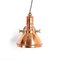 Vintage Copper Search Light with Mercury Glass Interior by GEC 9