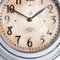 Small Chrome Wall Clock by ITR International Time Recording Co LTD, Image 4