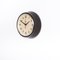 Petite Horloge d'Usine Antique en Bakélite par Smiths English Clock Systems 12