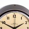 Petite Horloge d'Usine en Bakélite par Smiths English Clock Systems 10