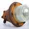 Rusted Explosion Proof Industrial Pendant Light by Holophane 4