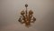 Mid-Century Gilt Tole Chandelier by Hans Kögl, 1960s, Image 3