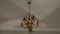 Mid-Century Gilt Tole Chandelier by Hans Kögl, 1960s 1