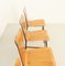 Italian Plywood Dining Chairs by Carlo Ratti, 1950s, Set of 4 5