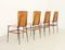 Italian Plywood Dining Chairs by Carlo Ratti, 1950s, Set of 4 2
