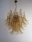 Lámpara de araña italiana vintage de Murano de Mazzega, Imagen 6