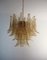 Lámpara de araña italiana vintage de Murano de Mazzega, Imagen 3
