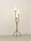 Lámpara de pie francesa con trípode de Maison Lunel, años 50, Imagen 11