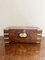 Antique Victorian Writing Box in Burr Walnut and Brass, 1860 2