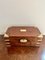 Antique Victorian Writing Box in Burr Walnut and Brass, 1860 1