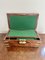 Antique Victorian Writing Box in Burr Walnut and Brass, 1860 6