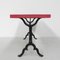 Bistro Table with Cast Iron Base, 1930s 22