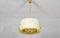 Mid-Century Modern German Hanging Lamp in Brass from Kaiser Idell, 1960, Image 7