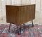 Cabinet in Walnut & Metal, 1970s 5