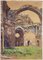 Otto Günther-Naumburg, Le rovine della chiesa di San Clemente a Visby, Svezia, 1900, Guazzo e inchiostro, Immagine 1