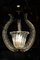 Murano Glass Pendant Light attributed to Barovier, 1950s 2