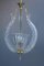 Murano Glass Pendant Light attributed to Barovier, 1950s 17