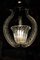 Lampada a sospensione in vetro di Murano attribuita a Barovier, anni '50, Immagine 13