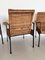 Italienische Mid-Century Sessel aus Rattan Korbgeflecht & Eisen, 1960er, 4 . Set 17