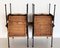 Mid-Century Italian Lounge Chairs in Rattan Wicker and Iron, 1960s, Set of 4 2