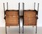 Mid-Century Italian Lounge Chairs in Rattan Wicker and Iron, 1960s, Set of 4, Image 2