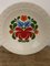 Folk Plate with Hand Painted Flowers, Hungary 4