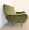 Velvet Sofa, Italy, 1950s, Image 5