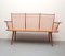 Vintage Bench in Cherry by Albert Haberer for Fleiner, 1950 8