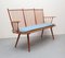 Vintage Bench in Cherry by Albert Haberer for Fleiner, 1950, Image 6