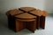 Teak Coffee Tables from Juul Kristensen, Denmark, 1960s, Set of 8, Image 4