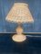 Lampada vintage in vimini, anni '50, Immagine 10