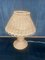 Vintage Lampe aus Rattan, 1950er 6