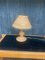 Lampada vintage in vimini, anni '50, Immagine 9