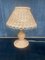 Lampada vintage in vimini, anni '50, Immagine 1