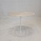 Table d'Appoint Ovale en Marbre par Ero Saarinen pour Knoll 1