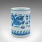 Small Vintage Chinese Ceramic Plant Pot Desktop, 1970s 1