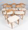 Dining Chairs attributed to Henning Kjærnulf, 1970s 2