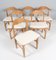 Dining Chairs attributed to Henning Kjærnulf, 1970s, Image 2