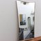 Large Vintage Italian Wall Mirror with Brass Frame, 1950s 3