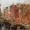Leonardo Bazzaro, Paesaggio, Olio su tavola, Incorniciato, Immagine 4